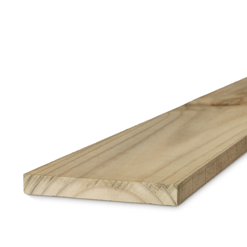MAD PINO BRTO IMP 1" X 8" X 3.20m