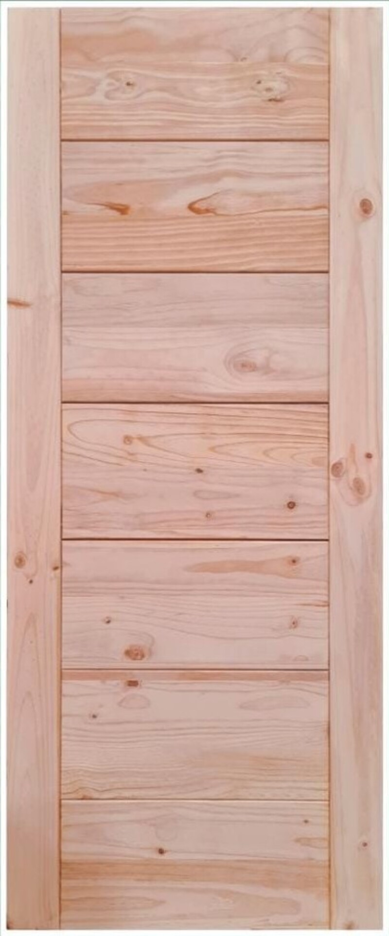 PUERTA ALEJANDRIA CASTAÑO RADIATA 75 X 200 CM