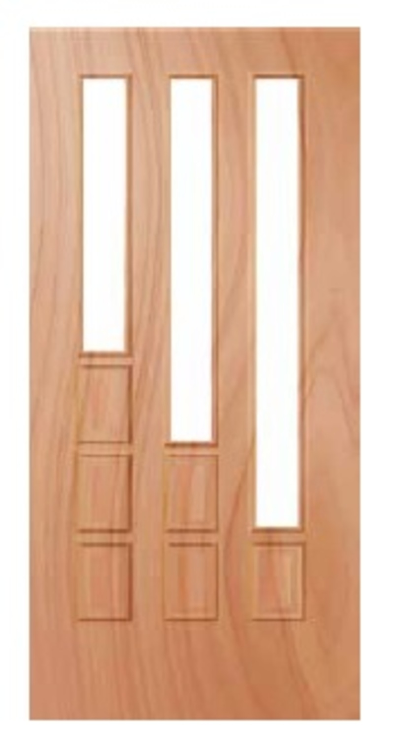 PUERTA NELTUME CABEZAL CURVO OREGON 70 X 200 CM