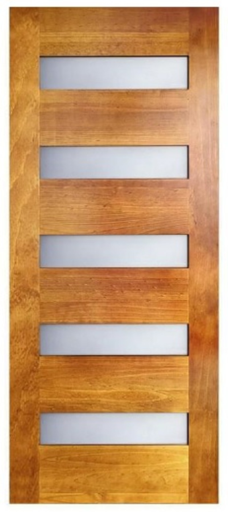 PUERTA 5 VIDRIOS RADIATA 70 X 200 CM